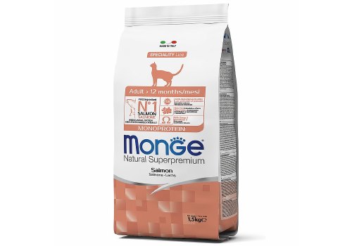 Monge Cat Adult Salmon / Сухой корм Монж для Взрослых кошек Лосось
