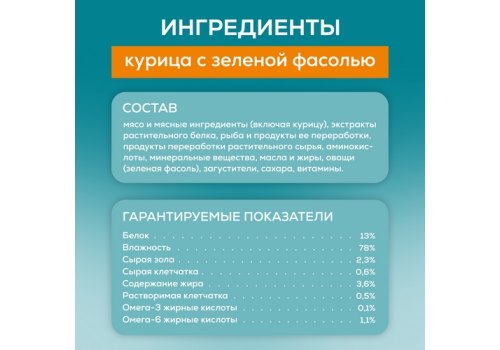 PURINA ONE STERILISED / Влажный корм Паучи Пурина УАН для взрослых стерилизованных кошек с курицей (цена за упаковку)