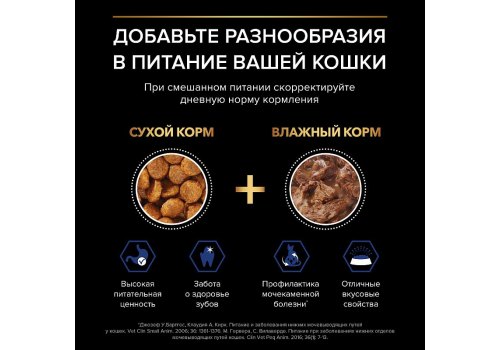 PRO PLAN HOUSECAT / Влажный корм Паучи ПРО ПЛАН для взрослых кошек при домашнем образе жизни с лососем в соусе (цена за упаковку)