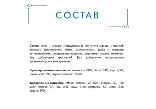 Гурмэ Перл / Влажный корм Паучи Пурина Гурмэ Перл Мясной Дуэт для взрослых кошек с курицей и кроликом (цена за упаковку)