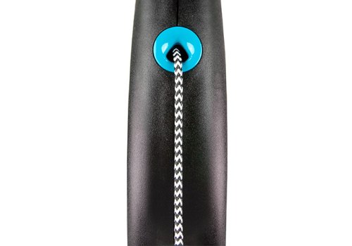 flexi Black Design S cord 5 m, for dogs up to 12 kg / Рулетка флекси для собак весом до 12 кг, трос 5 м