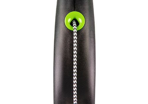 flexi Black Design S cord 5 m, for dogs up to 12 kg / Рулетка флекси для собак весом до 12 кг, трос 5 м