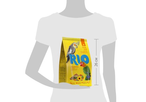 Rio Daily Feed Parakeets / Корм Рио для средних попугаев Основной рацион