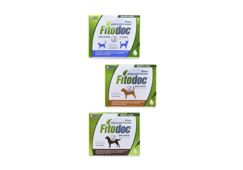 Fitodoc / Капли Фитодок для собак Средних пород Дерматологические