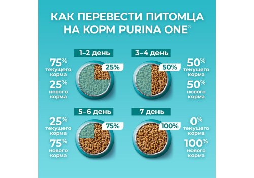 PURINA ONE ADULT / Сухой корм Пурина УАН для взрослых кошек с курицей