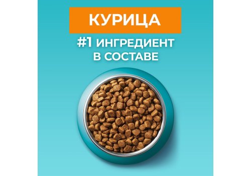 PURINA ONE STERILISED / Сухой корм Пурина УАН для взрослых стерилизованных кошек с курицей