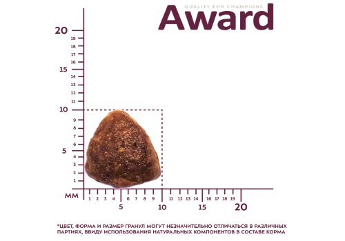 Award Adult Sterilized / Сухой корм Авард для взрослых Стерилизованных кошек Белая рыба семя льна клюква цикорий