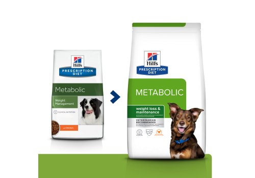 Hills Prescription Diet Metabolic Weight Loss & Maintenance / Лечебный корм Хиллс для собак Коррекция веса Курица