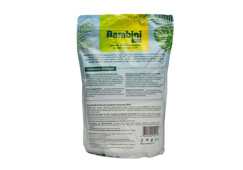 Bambini Pets / Корм Бамбини Петс для средних попугаев