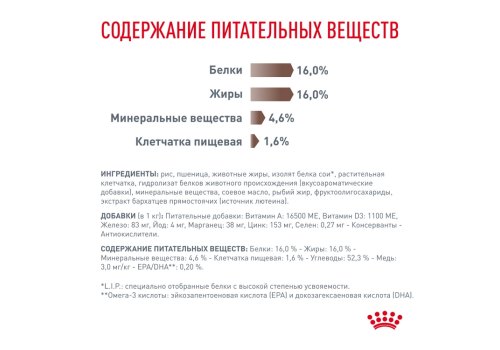 Royal Canin Hepatic HF16 / Ветеринарный сухой корм Роял Канин Гепатик для собак Заболевание печени Пироплазмоз