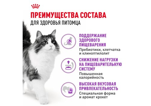 Royal Canin Sensible / Сухой корм Роял Канин Сенсибл для кошек с Чувствительным пищеварением