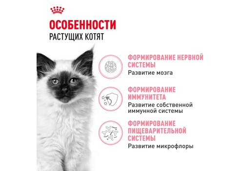 Royal Canin Kitten / Сухой корм Роял Канин Киттен для Котят в возрасте от 4 до 12 месяцев
