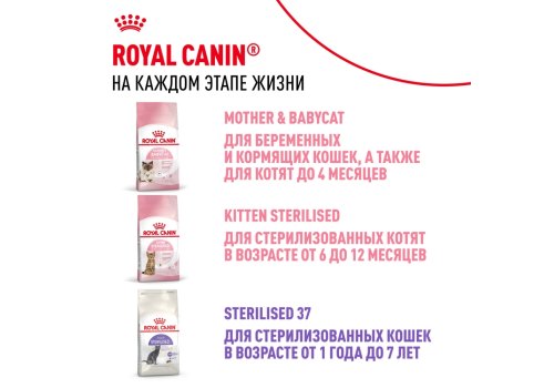 Royal Canin Kitten / Сухой корм Роял Канин Киттен для Котят в возрасте от 4 до 12 месяцев