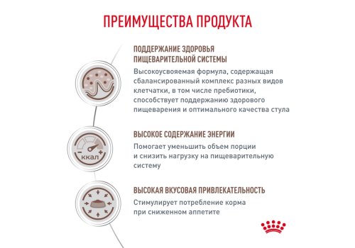 Royal Canin Gastrointestinal / Ветеринарный сухой корм Роял Канин Гастро Интестинал для кошек Заболевание ЖКТ (нарушения пищеварения)