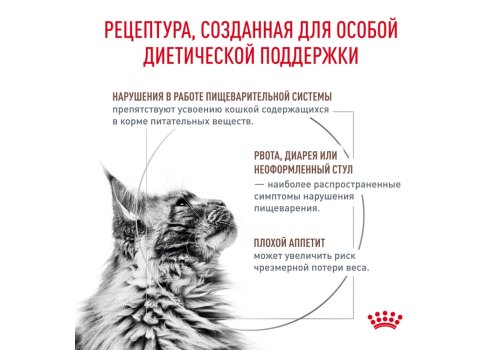 Royal Canin Gastrointestinal / Ветеринарный влажный корм (Консервы-Паучи) Роял Канин Гастро Интестинал для кошек Нарушения пищеварения (цена за упаковку)