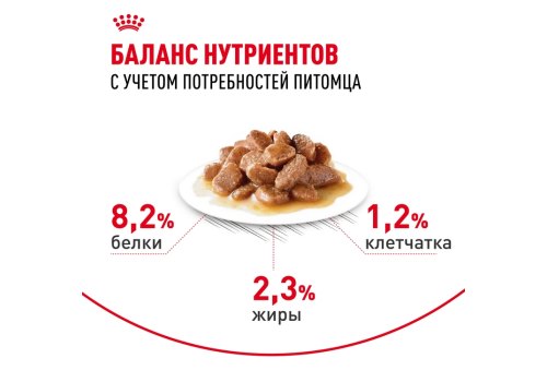 Royal Canin Appetite Control Care Sauce / Влажный корм (Консервы-Паучи) Роял Канин Аппетайт Контрол Кэа для взрослых кошек Контроль аппетита в Соусе (цена за упаковку)
