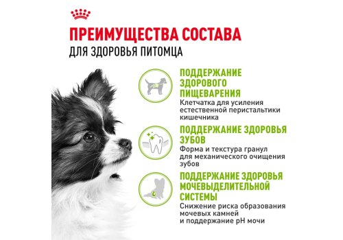 Royal Canin X-Small Adult / Сухой корм Роял Канин Икс-Смолл Эдалт для Взрослых собак мелких пород
