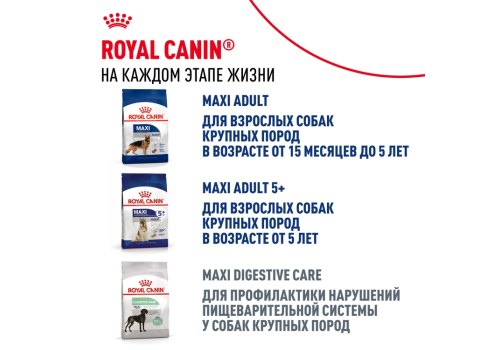 Royal Canin Maxi Puppy / Влажный корм (Паучи) Роял Канин Макси Паппи для Щенков Крупных пород в возрасте от 2 до 15 месяцев (Цена за упаковку)