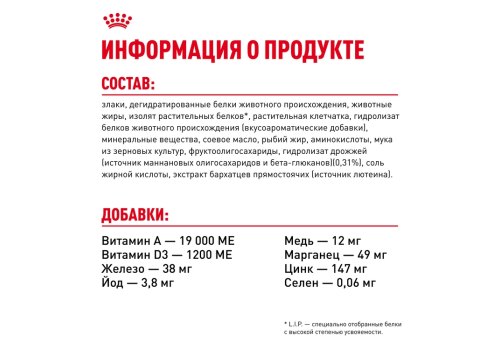 Royal Canin Mini Starter / Сухой корм Роял Канин Мини Стартер для Щенков Мелких пород в возрасте до 2 месяцев
