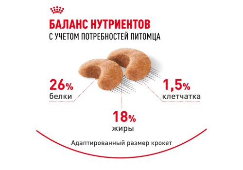 Royal Canin Breed dog French Bulldog Adult / Сухой корм Роял Канин для взрослых собак породы Французский Бульдог старше 1 года
