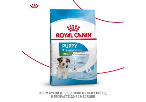 Royal Canin Mini Puppy / Сухой корм Роял Канин Мини Паппи для Щенков Мелких пород в возрасте от 2 до 10 месяцев