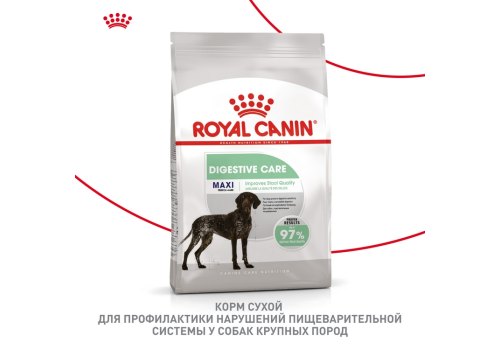 Royal Canin Maxi Digestive Care / Сухой корм Роял Канин Макси Дайджестив Кэа для собак Крупных пород с Чувствительным пищеварением