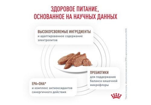 Royal Canin Gastrointestinal / Ветеринарный влажный корм (Консервы-Паучи) Роял Канин Гастро Интестинал для собак Нарушения пищеварения (цена за упаковку)