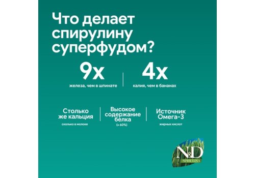 Farmina N&D GF Spirulina Herring & Wolfberry Adult Medium & Maxi / Сухой корм Фармина для собак Средних и Крупных пород Сельдь и ягоды годжи