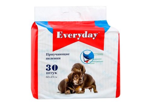Everyday / Впитывающие пеленки для животных Гелевые 30 шт