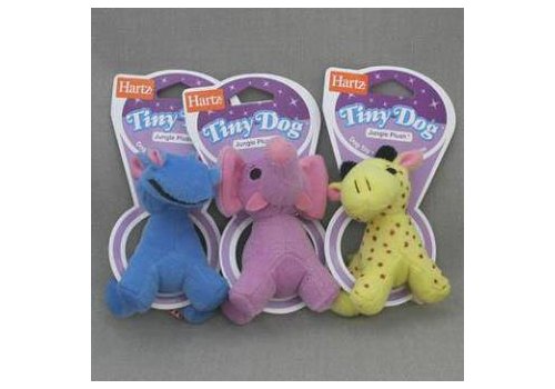 Hartz Tiny Jungle Plush Toy / Игрушка Хартц для собак мягкая "Африканское животное" маленькая