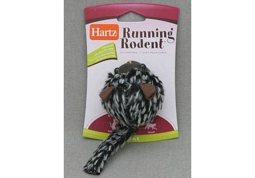 Hartz Running Rodent / Игрушка Хартц для кошек мягкая "Убегающая мышка"