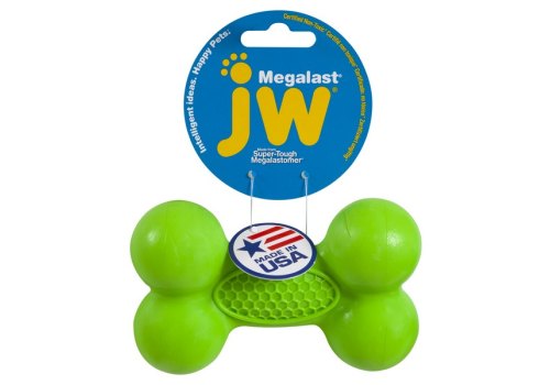 JW Megalast Bone / Игрушка для собак Косточка суперупругая резина