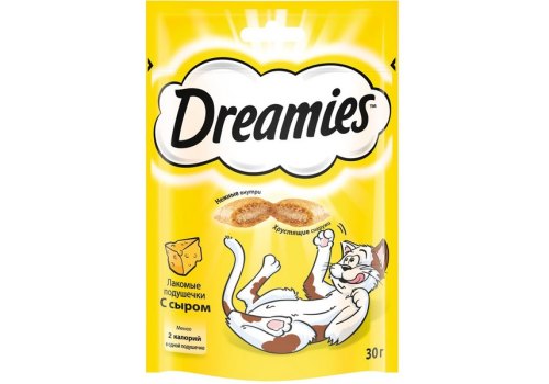 Dreamies / Лакомство Дримис для кошек Подушечки с Сыром