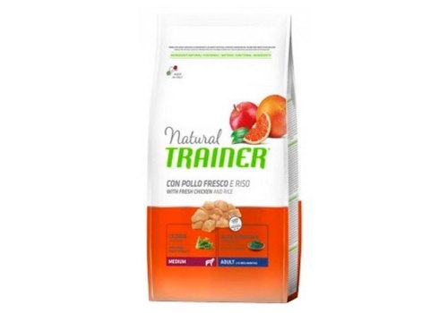 Trainer Natural Medium Adult Chicken & Rice / Сухой корм Трейнер для взрослых собак Средних пород Курица и Рис