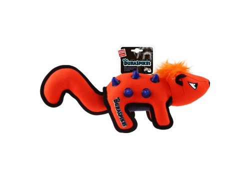 GiGwi Dog Duraspikes / Игрушка Гигви для собак Скунс с резиновыми вставками