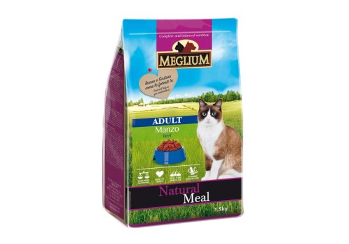 Meglium Adult Beef / Сухой корм Меглиум для Привередливых кошек Говядина