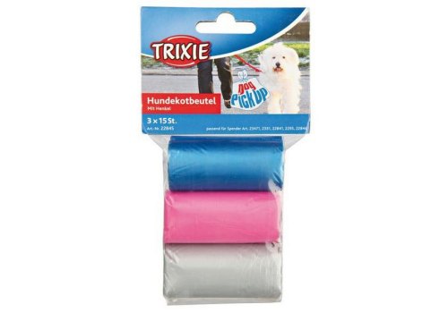 Trixie / Пакеты Трикси для уборки за собаками 3 л Цветные