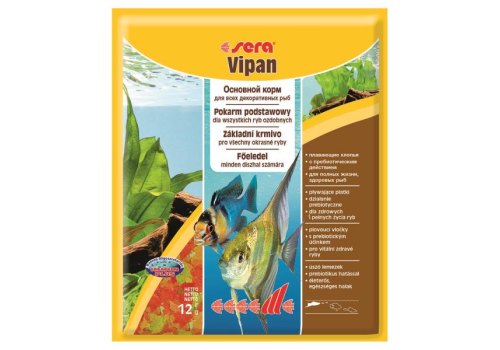 Sera Vipan / Корм Сера для рыб Основной в хлопьях