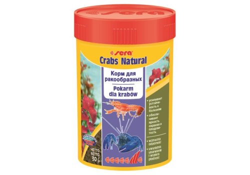 Sera Crabs Natural / Корм Сера для Раков и Крабов