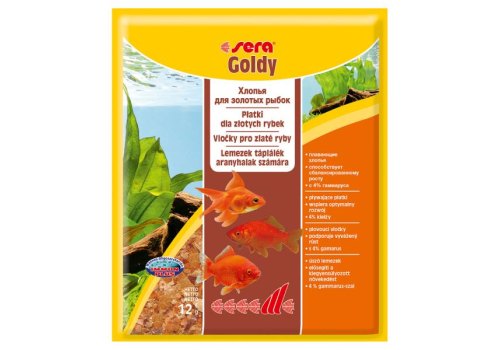 Sera Goldy / Корм Сера для Золотых рыб в хлопьях