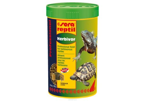 Sera Reptil Professional Herbivor / Корм Сера для рептилий