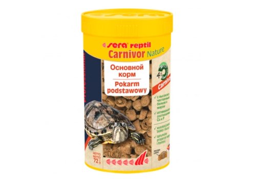 Sera Reptil Professional Carnivor / Корм Сера для черепах