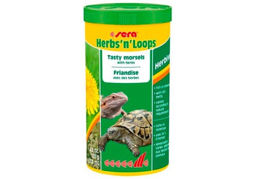 Sera Herbs’n’Loops / Корм Сера для рептилий