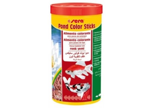 Sera Color Sticks / Корм Сера для прудовых рыб