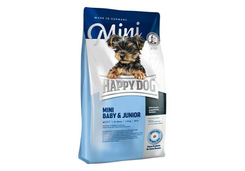 Happy Dog Supreme Mini Baby & Junior (29/16) / Сухой корм Хэппи Дог Суприм для Щенков Мелких пород до 12 месяцев