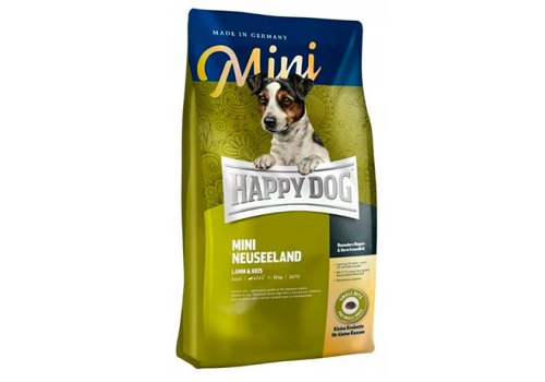 Happy Dog Supreme Mini New Zealand Lamm & Reis / Сухой корм Хэппи Дог для собак Мелких пород Новая Зеландия (Ягненок с рисом)