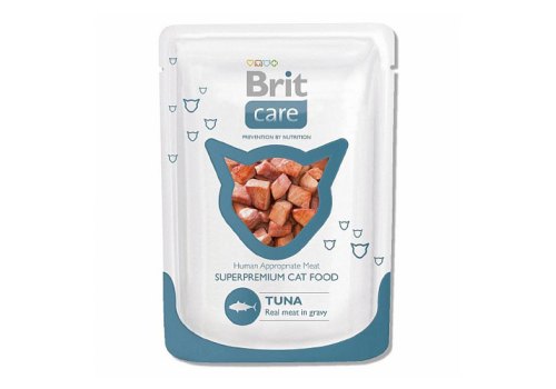 Brit Care Tuna / Паучи Брит для кошек Тунец (цена за упаковку)
