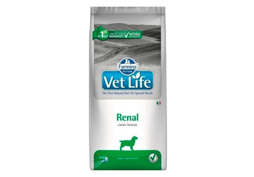 Farmina Vet Life Renal / Лечебный корм Фармина Ренал для собак при заболеваниях Почек