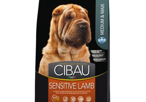 Farmina Cibau Sensitive Medium & Maxi Lamb / Сухой корм Фармина для собак Средних и Крупных пород Низкоаллергенный Ягненок