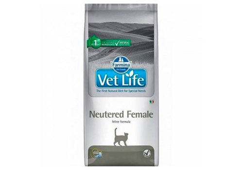 Farmina Vet Life Neutered Female / Лечебный корм Фармина для Стерилизованных кошек